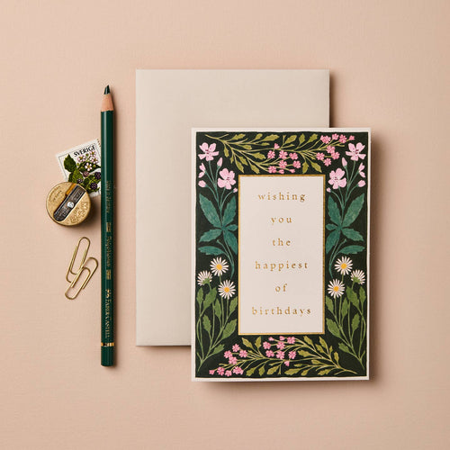 HAPPIEST OF BIRTHDAYS Greeting Card