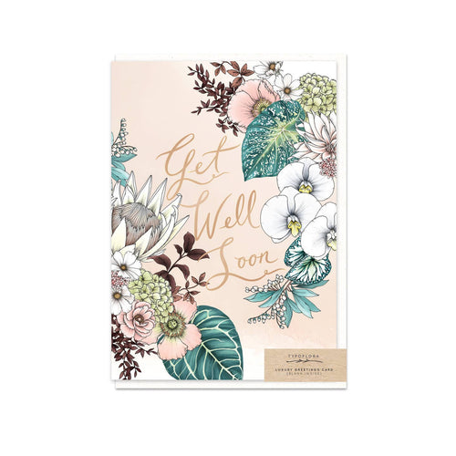 GET WELL SOON Greeting Card