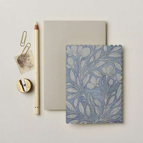 THINKING OF YOU Scalloped Greeting Card
