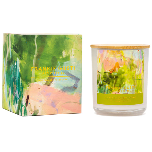 PISTACHIO & SALTED COCONUT Soy Candle - Floral Alchemy