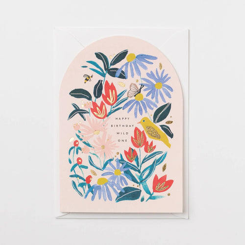 HAPPY BIRTHDAY WILD ONE Greeting Card