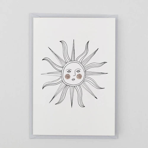 SUNFACE Greeting Card