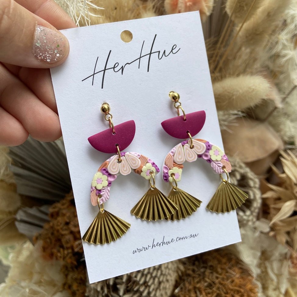 DAPHNE Earrings - Floral Alchemy