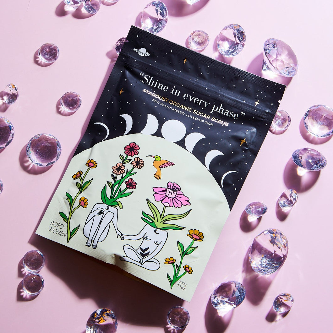 Stardust Organic Sugar Scrub - Floral Alchemy