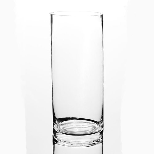 TALL GLASS CYLINDER - Floral Alchemy