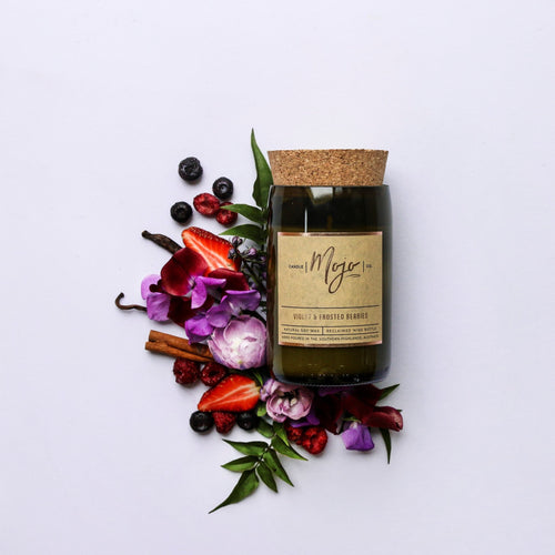 VIOLET & FROSTED BERRIES Soy Candle - Floral Alchemy